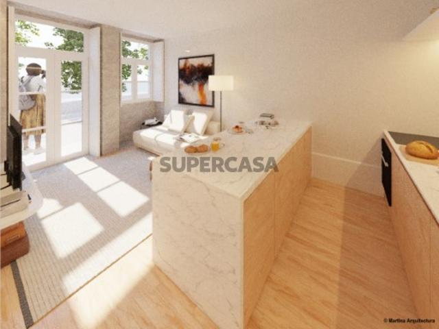 ESTÚDIO T0 INSERIDO EM PROJECTO COM RENOVAÇÃO DE LUXO