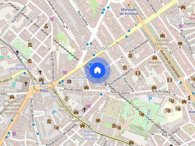 Estúdio T0 para alugar em Lisboa