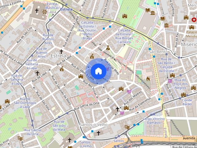 Estudio 1 mesmo em frente ao ISEG