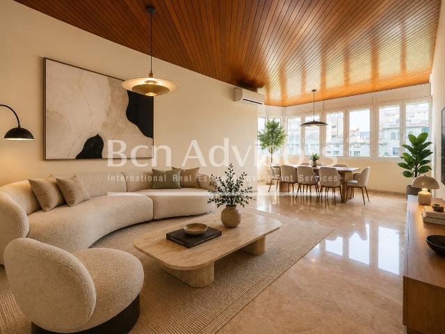 Estupendo piso en septima planta en pleno Eixample, con exce. 134m² Barcelona