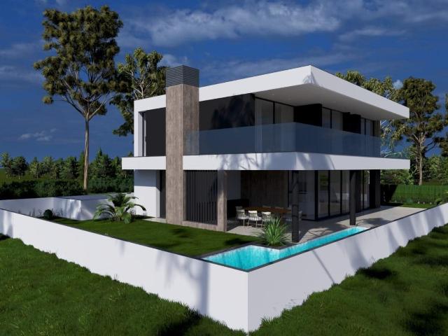 Esta moradia situada na Guia, com início de obra no primeiro. 273m² Albufeira e Olhos de Água