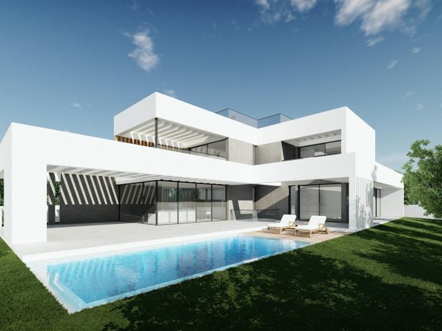 Esta deslumbrante moradia contemporânea de 3+1 quartos está. 216m² Lagos