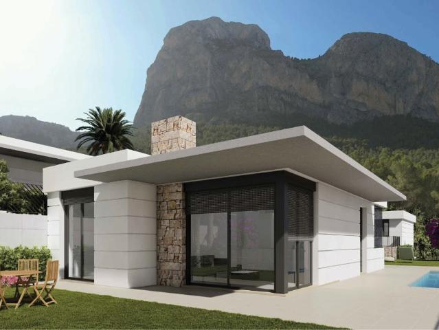 Esta exclusiva villa independiente de obra nueva, distribuid. 124m² Polop