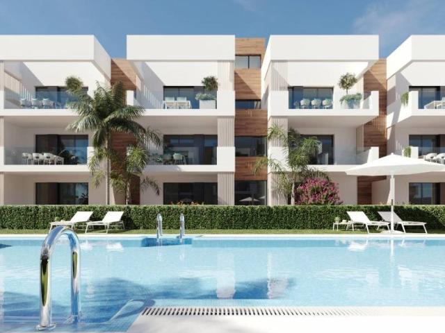 Esta promoción de bloques de apartamentos ofrece viviendas d. 135m² San Pedro del Pinatar