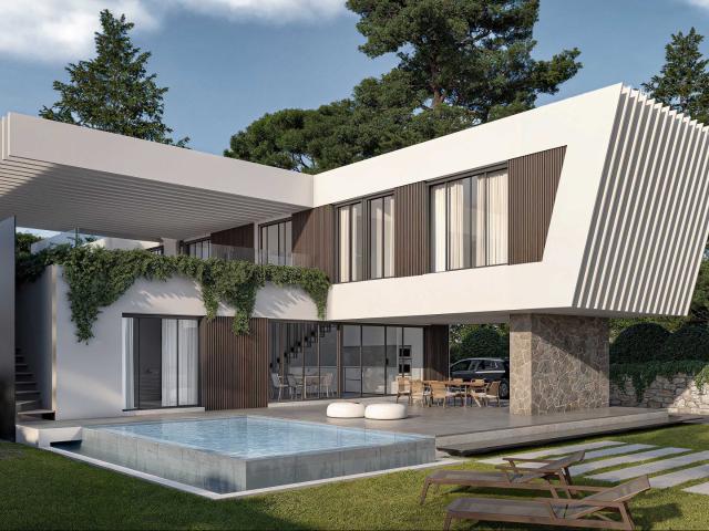 Esta villa contemporánea en el corazón de Estepona ofrece un. 225m² Estepona