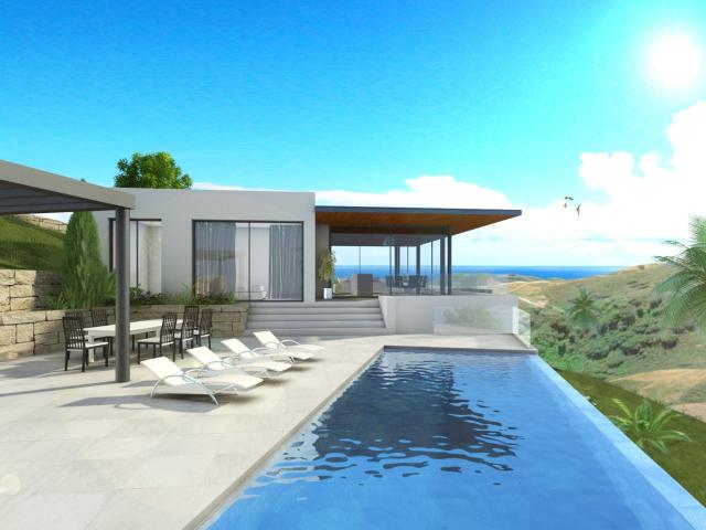 Esta villa contemporánea Sobre Plano se diseñará y construir. 200m² Benahavís