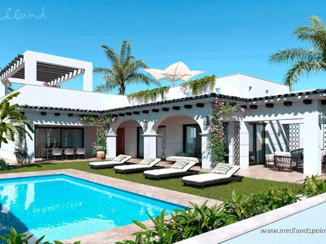 Esta villa de estilo hacienda con 3 dormitorios en Doña Pepa. 140m² Ciudad Quesada