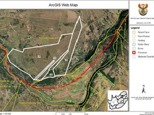 established farm with airstrip and.