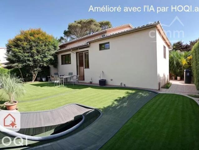 Estanove, maison de 120 m² avec grand jardin