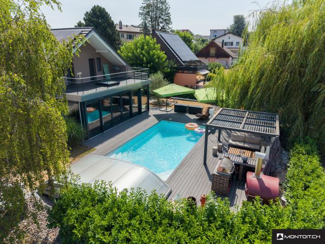 Estavayer le Lac, zu verkaufen, freistehendes Haus, modern, 180 m2