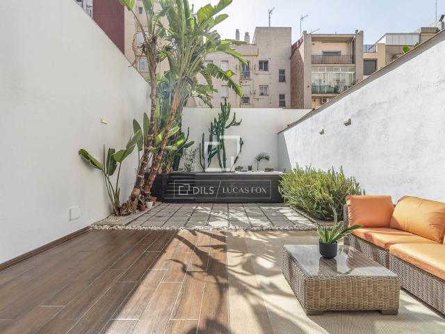 Este exclusivo piso destaca por su impresionante terraza pri. 112m² Barcelona