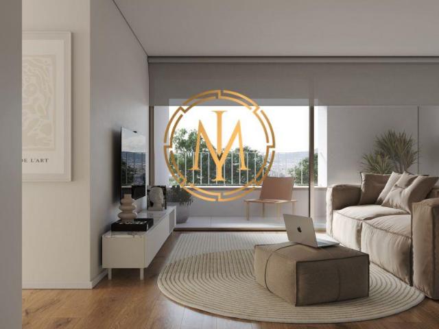 Este elegante apartamentos T2, suíte, terraço e garagem, mui. 83m² Porto