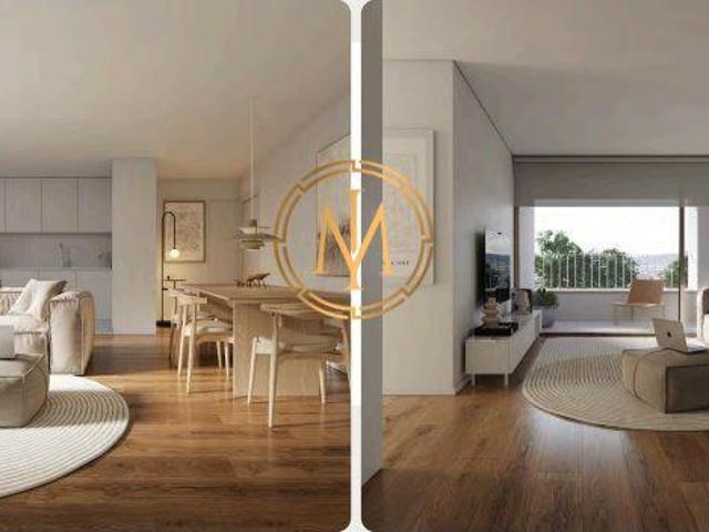 Este elegante apartamentos T2, suíte, terraço e garagem, mui. 84m² Porto