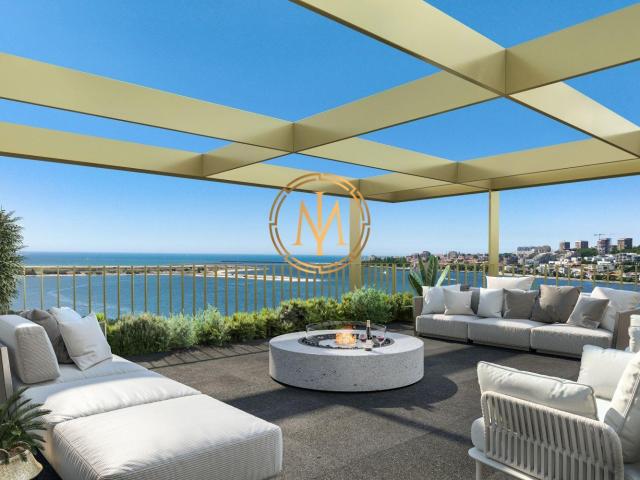 Este espetacular T1 com terraço, muita luz solar e Áreas mui. 47m² Vila nova de gaia santa marinha