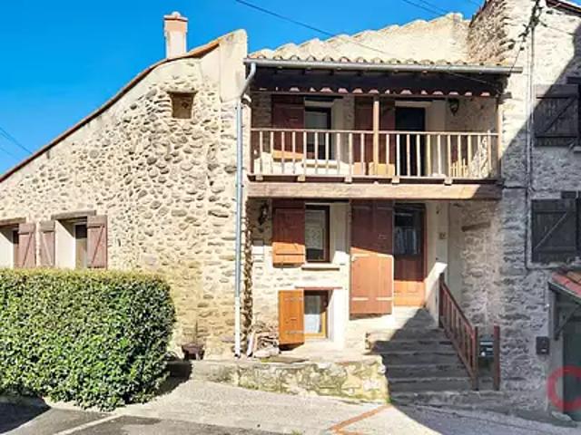 Estoher 66320 Achat / Vente maison 2 pièces t2 jardin cave