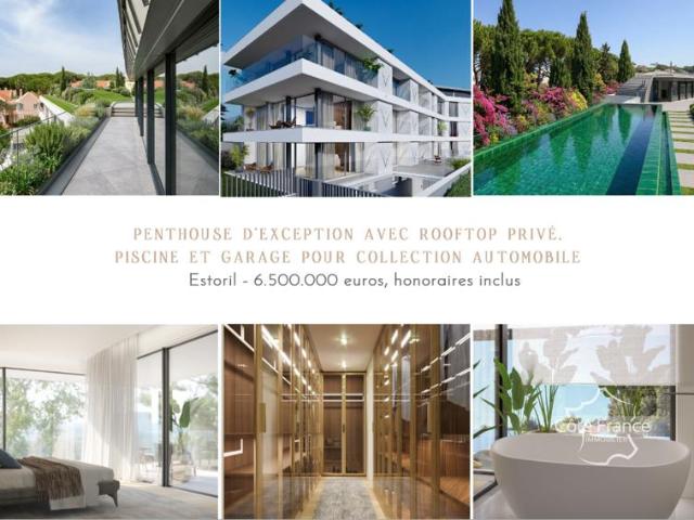 ESTORIL | PENTHOUSE D'EXCEPTION DE 877 M2 AVEC ROOFTOP PRIVÉ