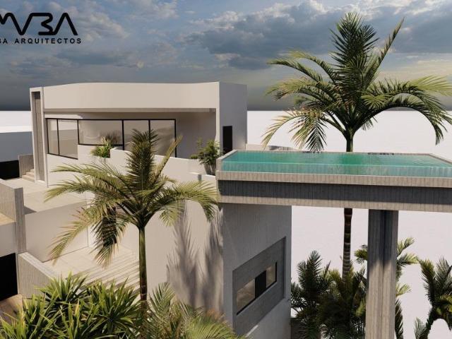 ESTRUCTURA PARA EXCLUSIVO CHALET CON PISCINA FLOTANTE EN BOLNUEVO REF 1167
