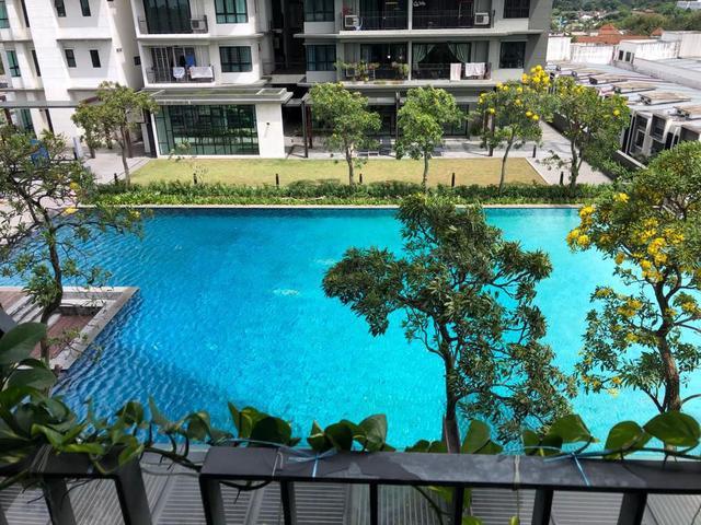 Epic Residence swimming pool view