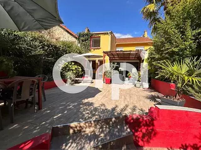 Epinay sur Orge 91360 Achat / Vente maison 6 pièces t6 terrasse cave