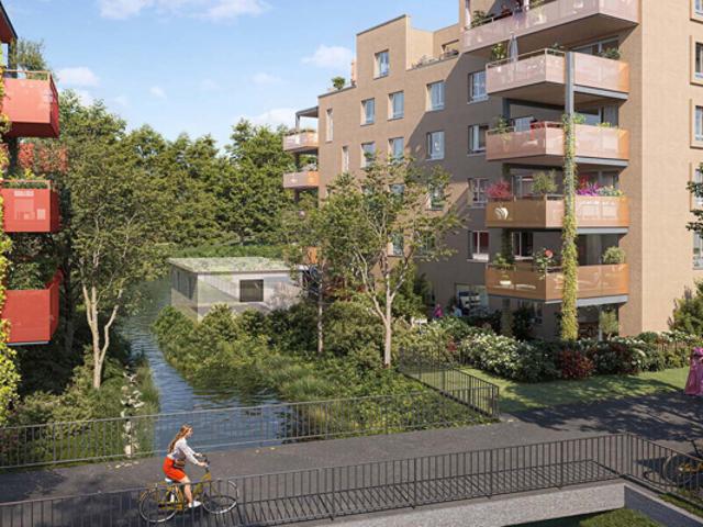 ERNOLSHEIM BRUCHE 67120 APPARTEMENT 3 PIÈCES, 62 m2, Jardin privatif