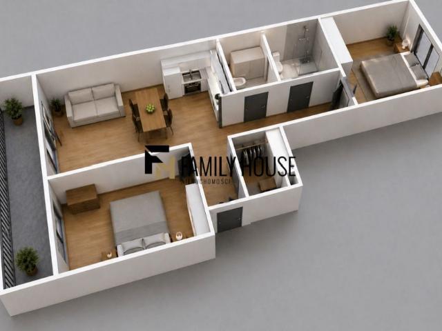 Żeromskiego 59,77 m², Skarżysko Kamienna