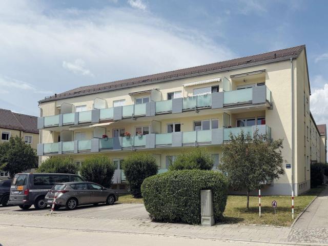Erbpacht: Helle 2 Zimmer Wohnung mit sonnigem Süd Balkon in Germering