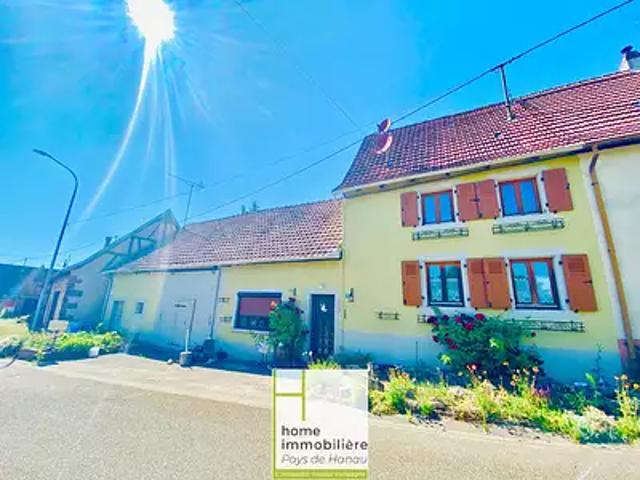 Erckartswiller 67290 Achat / Vente maison 4 pièces t4