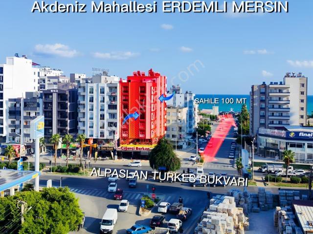 Erdemli Merkezde Full Eşyalı 1+1 Daire