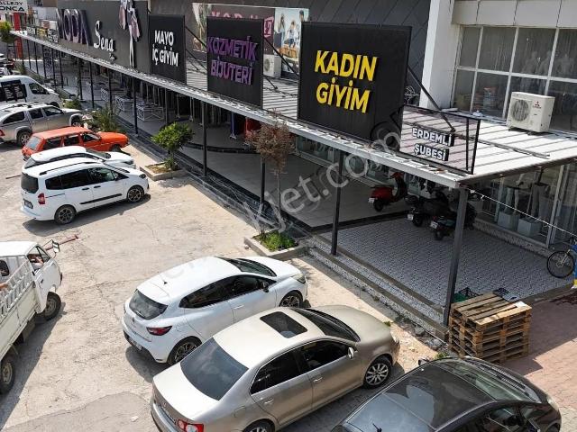 Erdemli Çevreyolunda Harika Konumda Satılık 120 M2 Dükkan !