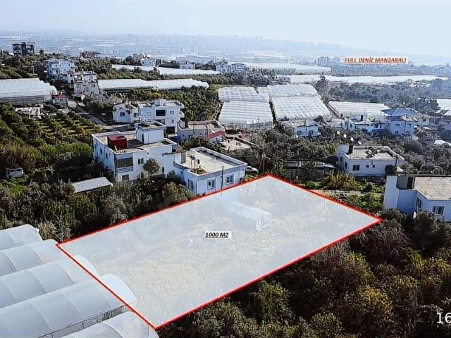 ERDEMLİ KOYUNCU 1000 M2 FULL DENİZ MANZARALI