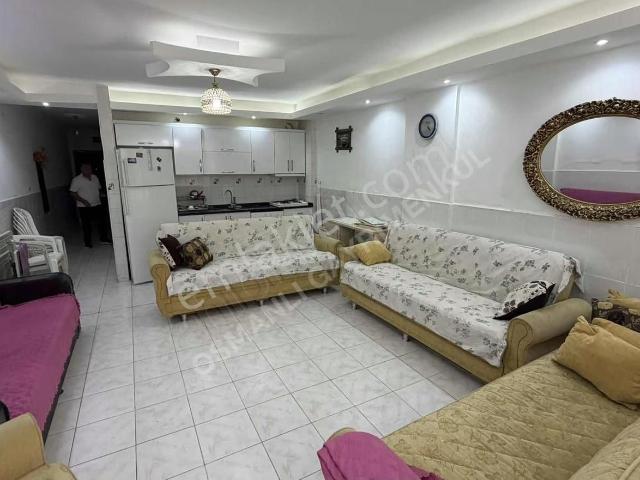 Erdemli Limonlu Denize Sıfır 1+1 Eşyalı Satılık Yazlık