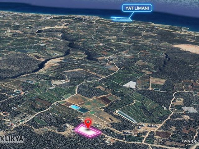 Erdemli Tırtarda Denize Yakın, İmarlı 5.148 m Satılık Arsa
