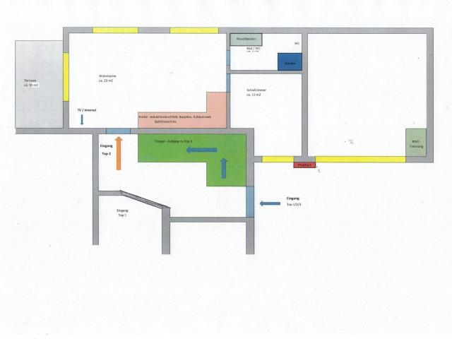 Erdgeschosswohnung 43m2 mit Terrasse ab 620 Euro