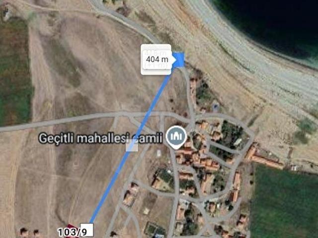 ŞEREFLİKOÇHİSAR HİRFANLI GÖLÜ YANI SATILIK 600 m İMARLI ARSA