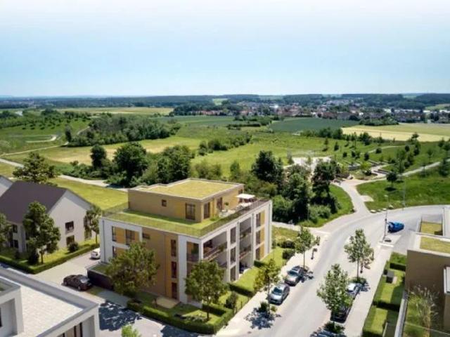 Erst vermieten, später selbst einziehen: Wohnung mit grünem, unverbaubarem Ausblick