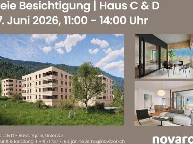Erstbezug 3.5 Zimmer Wohnung Überbauung Bawangs