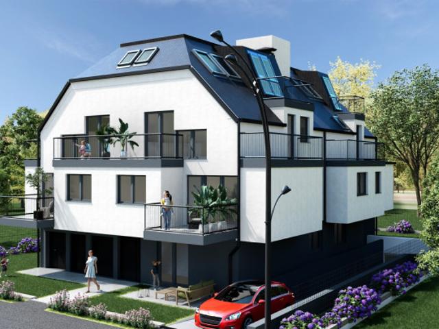 Erstbezug! 2 Zimmer Dachgeschosswohnung mit zwei Dachterrassen, Nähe Oberes Mühlwasser