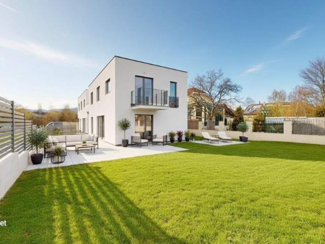 ERSTBEZUG | Exklusive Doppelhaus Einheit | ca. 353 m² Garten | 4 5 Zimmer | Luftwärmepumpe | 2 KFZ Stellplätze | 5 Min. ins Zentrum Perchtoldsdorf