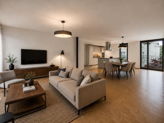 Erstbezug: Exklusive 4.5 Zimmer Wohnung mit stilvollem Neubau Ausbaustandard