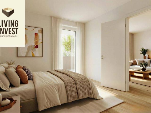 Erstbezug in Fischlham | Stilvolle 2 Zimmer Wohnung im 1. OG mit Grünblick