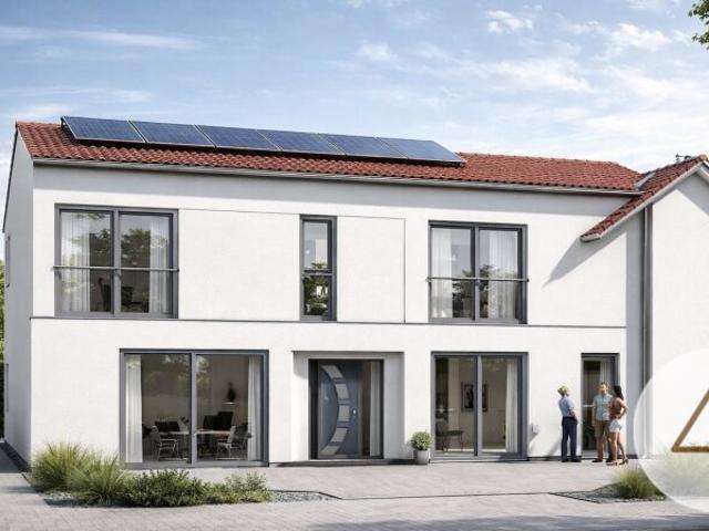 Erstbezug ! Modernes Einfamilienhaus mit gemütlichem Garten !