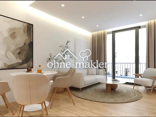 Erstbezug & provisionsfrei! Moderne 3 Zimmer Wohnung mit 2 Balkonen und Aufzug H9 24