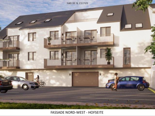 Erstbezug! Traumhafte 2 Zimmer Wohnung mit Balkon und Kfz Stellplatz