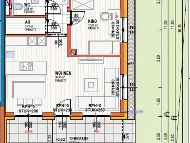 Erstbezugs Gartenwohnung in Kematen: 3 Zimmer mit Terrasse und 2 überdachten Stellplätzen!