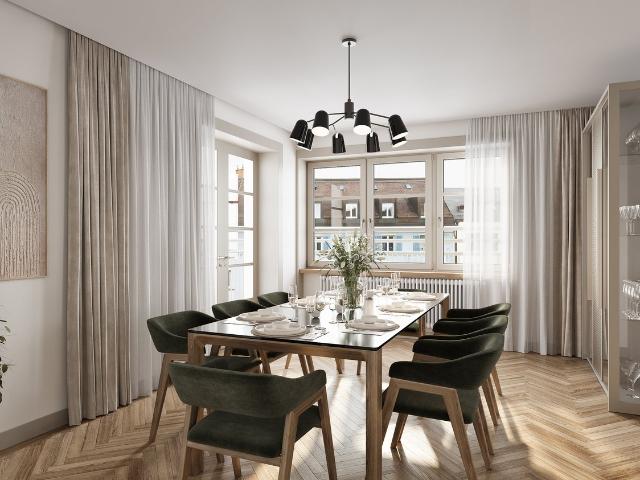 Erstvermietung Exklusive 4,5 Zimmer Wohnung mit Balkon in Zürich Wollishofen