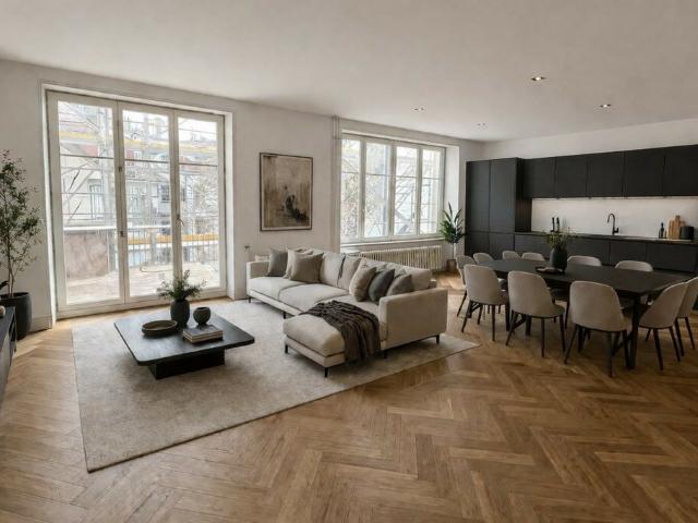 Erstvermietung nach Totalsanierung Exklusive 5.5 Zimmer Wohnung