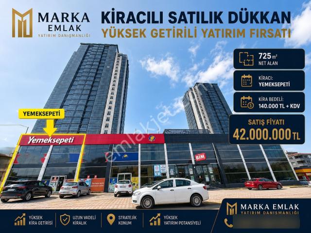 Eryaman'da Kurumsal Firma Kiracıl Satılık 725 M2 Satılık Dükkan / Marka