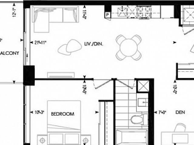 Etobicoke Condo Assignment By The Lake 1+1 With Parking