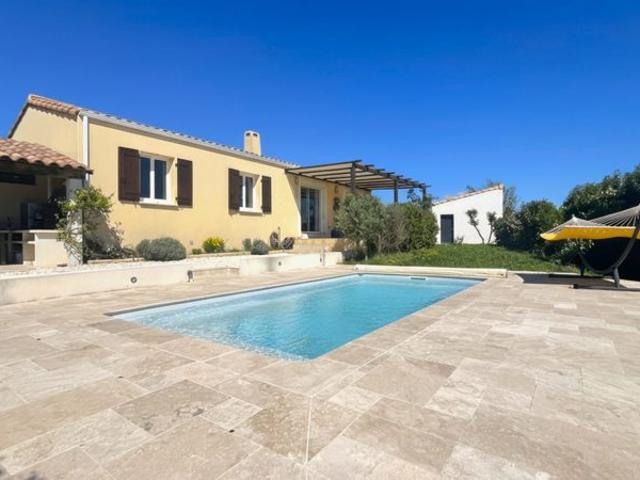 ETAT NEUF Plain Pied de 105m² avec Piscine sur Saint Pargoire