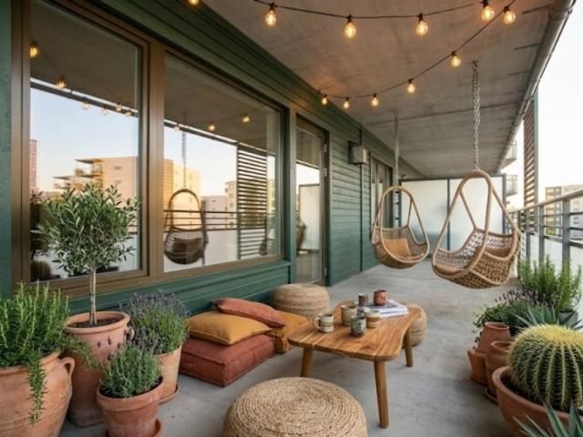 ? ETAGE ELEVE TERRASSE PANORAMIQUE DE 55 m² VOLUMES & LUMINOSITÉ ?